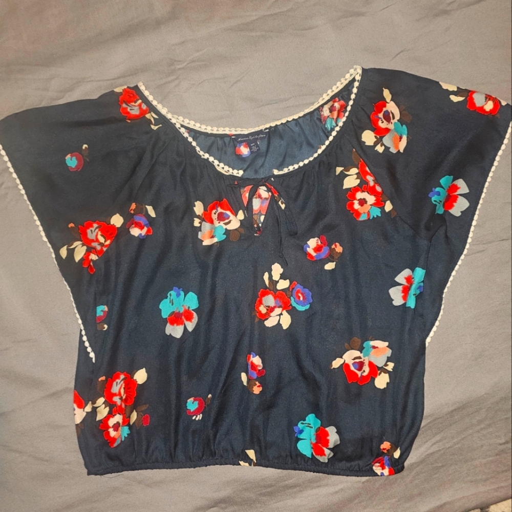 Floral Blouse by American Eagle Outfitters